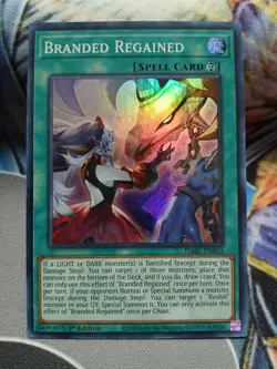 Yugioh Branded Regained Super Rare DABL-EN053 1st Edition Near Mint - Image 1