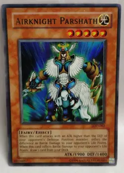 Yugioh! Card TCG Airknight Parshath LOD-062 Ultra Rare Unlimited Edition LP NICE - Image 1