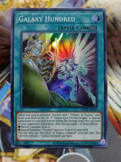 Yugioh Galaxy Hundred Super Rare OP22-EN012 Near Mint - Image 1