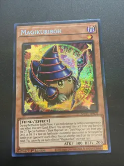 Yugioh Card TCG MP23-EN002 Magikuriboh PRISMATIC SECRET RARE NM 1ST EDITION - Image 1