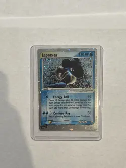 Pokemon TCG Lapras EX Holo Ultra Rare Card Ruby & Sapphire 99/109 - Image 3