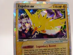 Pokemon Secret Rare EX Card - Zapdos 116/112 (Ex Fire Red Leaf Green) - Image 4
