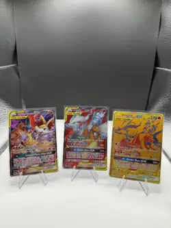 Charizard Tag Team 3 Card LOT GX - Image 1