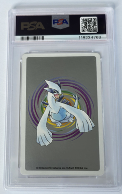 2000 Japanese Pokemon Suicune King of Hearts #245 Silver Playing Card PSA 10 Gem - Image 2