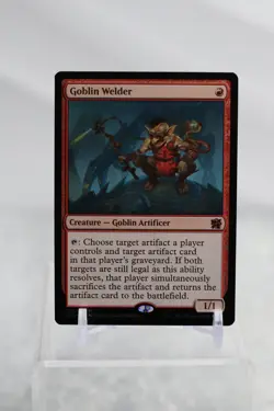 Goblin Welder FOIL Elves vs. Inventors NM Red Mythic Rare CARD - Image 1