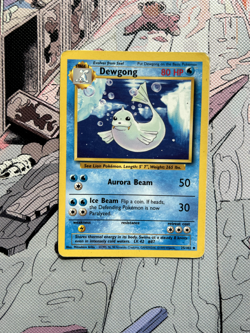 Dewgong Base Set 25/102 | Lightly Played Very Good | Vintage Pokemon Card 1999 - Image 1