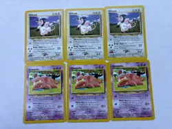 Pokemon TCG Neo Genesis Lot of 42 Cards. Some Duplicates. All Cards are NP-NM! - Image 5