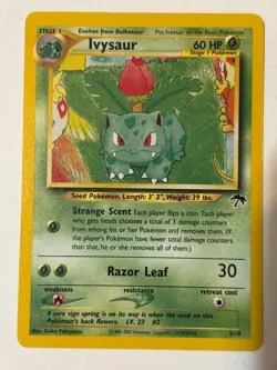 Pokemon Card 1X Ivysaur 5/18 Non Holo Southern Islands Set LP - Image 1