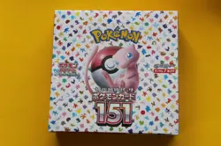 POKEMON CARD SCARLET & VIOLET BOOSTER BOX 151 sv2a JAPANESE SEALED BOX - Image 1
