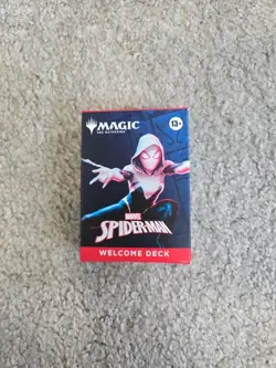 SDCC 2025 Magic the Gathering x Spider-Man Welcome Deck Red Gwen Sealed - Image 1