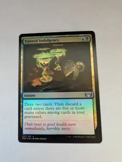 Tainted Indulgence Streets of New Capenna Foil MTG - Image 1