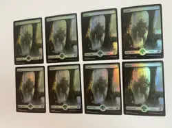 Full Art Mech Forest (8) *FOIL* The Brothers’ War MT/NM MTG BRO Comb Ship #286 - Image 2