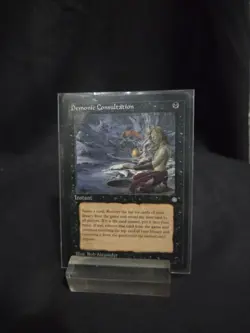 Demonic Consultation - Ice Age 1995 - MTG Magic the Gathering - Rare Instant - Image 2