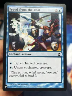 Freed From The Real • The List • Mystery Booster 2 • Pack Fresh • MTG (2195) - Image 1