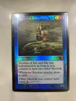 MTG Magic: The Gathering FOIL Svyelun of Sea and Sky Retro MH2! - Image 1