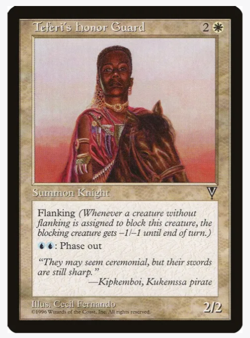 Teferi's Honor Guard - Visions (VIS) (x4) PLAYSET Vintage Magic the Gathering - Image 1