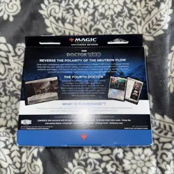 Magic The Gathering Univ. Beyond Doctor Who Commander Deck Blast From the Past - Image 2