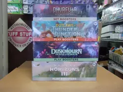 MTG MODERN 3 PLAY + PHYREXIA SET + DUSKMOURN & OUTLAWS PLAY BOOSTER BOXES - Image 1