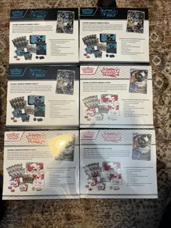 6 Pokemon Elite Trainer Boxes Black Bolt & White Flare Collection THREE OF EACH - Image 5