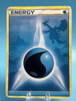 Water Energy Lugia 117/123 Non Holo from Pokemon HeartGold SoulSilver HGSS LP - Image 1