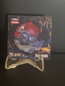 Pokemon Eif origin Gameboy Lenticular Beldum/metagross #DD - Image 1
