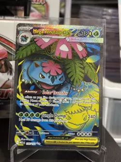 Mega Venusaur ex 155/132 Pokemon TCG Mega Evolution Full Art Rare - Image 1