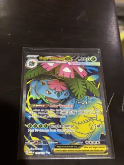 Mega Venusaur ex 155/132 Pokemon TCG Mega Evolution Full Art Rare - Image 2