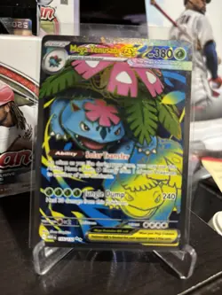 Mega Venusaur ex 155/132 Pokemon TCG Mega Evolution Full Art Rare - Image 3