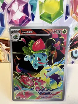 Ivysaur 134/132 Illustration Rare (IR) Full Art - Pokemon TCG Mega Evolution NM - Image 1