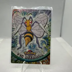 Beedrill 2000 Topps Series 1 Pokemon #15 Tv Animation Edition - Image 1