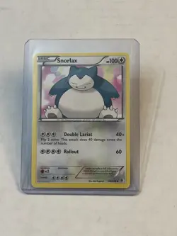 Pokemon TCG Snorlax 109/149 Boundaries Crossed Non-Holo 2012 NICE LOOK!! - Image 1