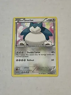Pokemon TCG Snorlax 109/149 Boundaries Crossed Non-Holo 2012 NICE LOOK!! - Image 3
