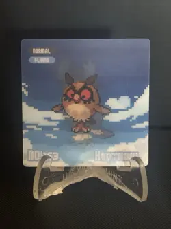 Pokemon Eif origin Gameboy Lenticular Hoothoot/noctowl #DD - Image 1