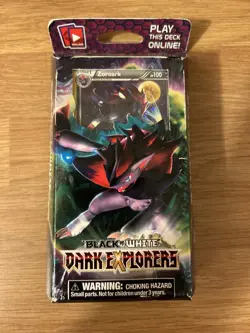 POKEMON BLACK WHITE DARK EXPLORERS SHADOWS (ZOROARK) THEME DECK SEALED/NEW - Image 1