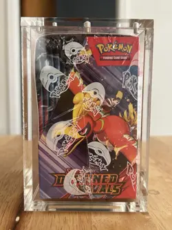 Pokemon Destined Rivals Sealed Booster Box. Mint & Acrylic Case Included! - Image 3