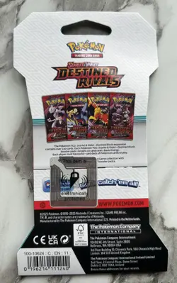 Pokemon - Destined Rivals - Sleeved Booster Pack - 1 Pack New & Sealed - Image 2