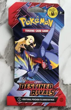Pokemon - Destined Rivals - Sleeved Booster Pack - 1 Pack New & Sealed - Image 1