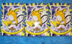 Raichu #26 1999 Topps Pokemon TV Animation Edition Series 1 Lot Of 3 - Image 1