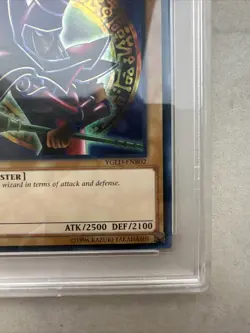 Yugioh 2015 Dark Magician YGLD-ENB02 Battle City PSA 8 - Image 5