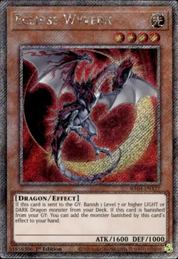 Eclipse Wyvern - Platinum Secret Rare 1st Edition RA04-EN177 - NM - YuGiOh - Image 1