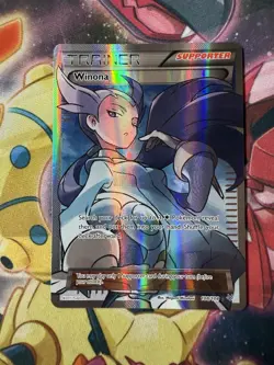 Pokemon Winona 108/108 XY Roaring Skies Full Art Ultra Rare Holo Card LP - Image 1