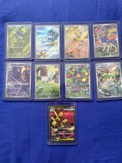 Pokemon Japanese Mega Inferno X M2 AR/SR 9 Cards Lot | US BASED | NM | Pristine - Image 1