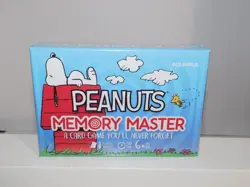 Peanuts Memory Master Card Game You’ll Never Forget Snoopy Charlie Brown NEW - Image 1