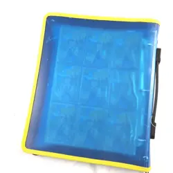 Pokemon Card Storage 3 Ring Zip Binder Gotta Catch Em All Folder 1999 Has Wear - Image 5