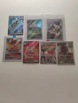 Pokemon Japanese AR Rare/Medicham Ex SR/Magby AR Rare/Full Art Holo Cards - Image 1