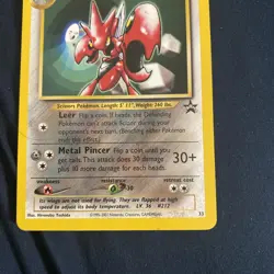 Pokemon TCG Scizor 33 Black Star Promo Card WOTC - Image 3