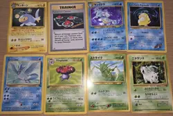 Pokemon cards Vintage Lot Of 16 Cards 1st Editions Fossil Decent Holo - Image 2