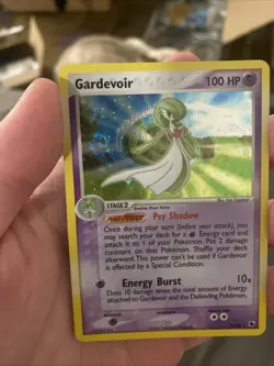 Gardevoir 7/109 Holo Rare Ruby and Sapphire Pokemon Card SWIRL - Image 2