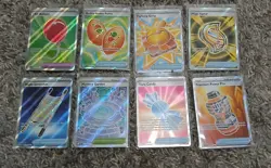 Pokemon Mega Evolution FULL ART TRAINER Lot - 8 Card Lot - Pack Fresh NM - Image 1