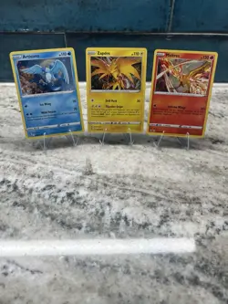 Zapdos Moltres Articuno HOLOS 3 Card Set NM - Image 1